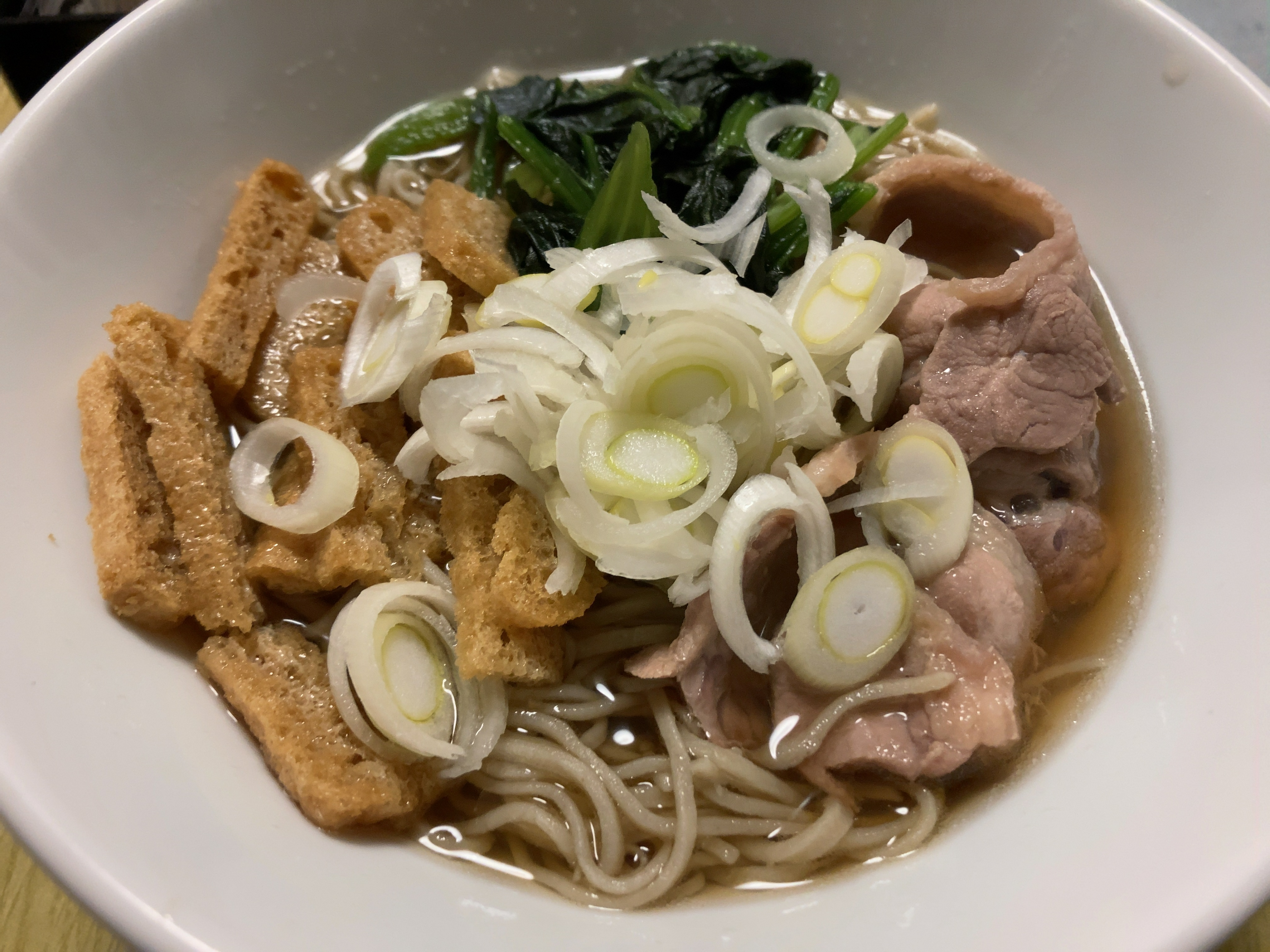 実家の蕎麦